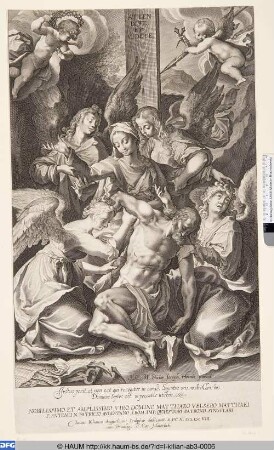 Pietà mit Engeln