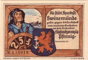 Notgeld der Stadt Swinemünde