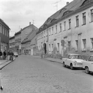 Bautzen, Goschwitzstraße : Bautzen. Blick in die Goschwitzstraße