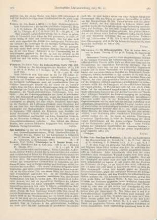 380-381 [Rezension] Fidler, Fritz, Vom Zuge der Menschheit. I. Tl.: Die log. Konstruktion des Hauptproblems der Metaphysik