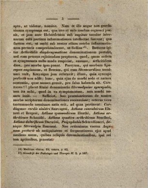 De angina pectoris : dissertatio inauguralis medica