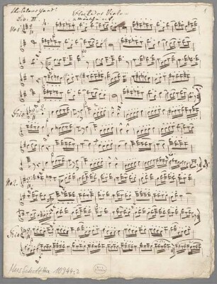 8 Instrumental pieces, orch - BSB Mus.Schott.Ha 10944-2