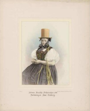 Badische Volkstracht aus "Furtwangen Amt Triberg"