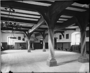 Jagsthausen Schloss Götzenburg Innenansicht Rittersaal - Palas