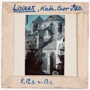 Lisieux: Kathedrale, Chor (Foto 1941)