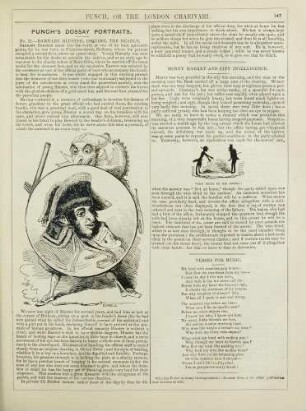 Punch's dossay portraits; Very much to his credit