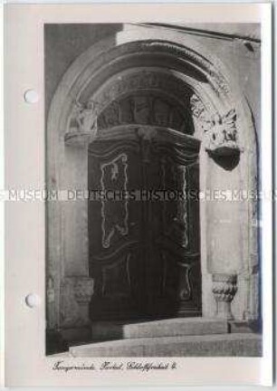 Tangermünde, Portal Schloßfreiheit