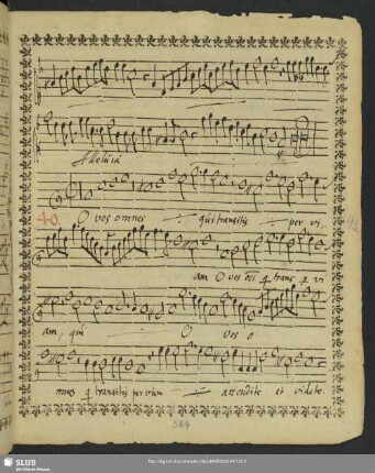 [Giacomo Moro:] O vos omnes