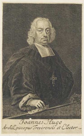 Bildnis des Erzbischof Johann Hugo von Trier
