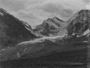Gletscher : Vermutlich Teile eines Gletschers im Tian Shan Hochgebirge
