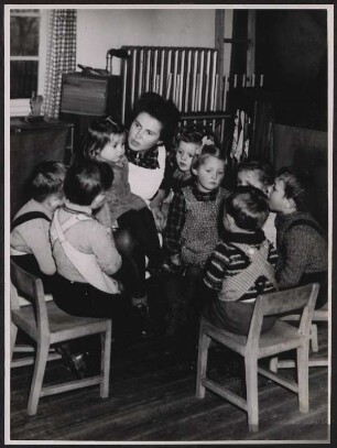 Erzieherin im Kindergarten