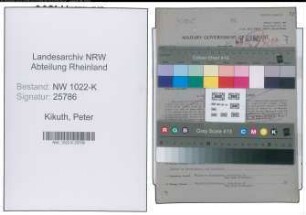 Entnazifizierung Peter Kikuth , geb. 17.10.1891 (Kaufmann)