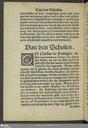 Van den Scholen