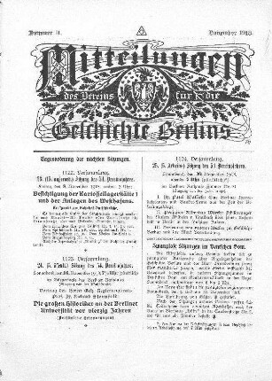 Zwanglose Sitzungen im Deutschen Dom
