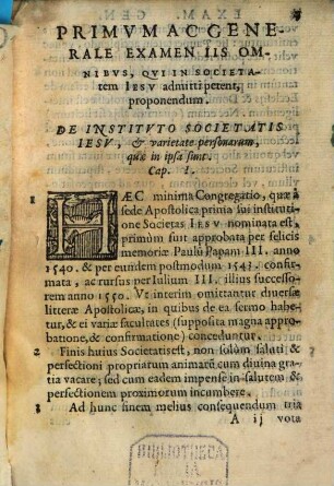 Constitutiones Societatis Jesu : cum earum declarationibus