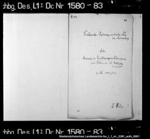 Sendung von Fastenspeise und Fohlen an Graf Wilhelm zu Holstein-Schaumburg