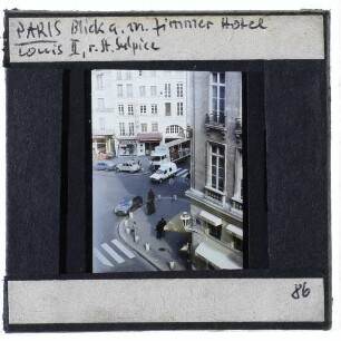 Paris, Saint-Sulpice,Paris, Hôtel Louis II