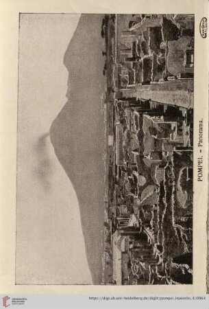 Pompei. – Panorama. – Panorama – Panoramic View – Panorama