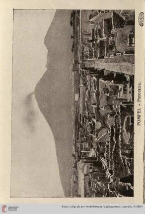 Pompei. – Panorama. – Panorama – Panoramic View – Panorama