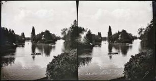 Paris. Bois de Boulogne. Lac Inférieur