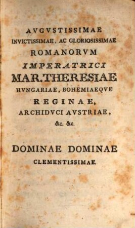 Institvtionvm Ivrisprvdentiae Ecclesiasticae Pars I. : Principia Ivris Eccl. Commvn. Eivsqve Adminicvla Continens, Qvam Vna Cvm Adnexis Ex Vniv. Ivre Posit. ...
