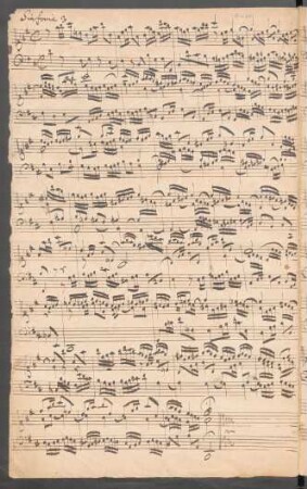 Sinfonias; cemb; D-Dur; BWV 789