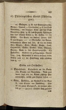 2) Thüringischer Kreis (Thüringen).