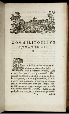 Commilitonibus humanissimis.