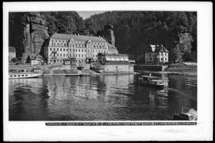 Herrnskretschen (Hřensko), Blick auf das Herrenhaus