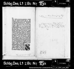 Lieferung von Ochsen und Schweinen an Melchior Goldast von Haiminsfeld