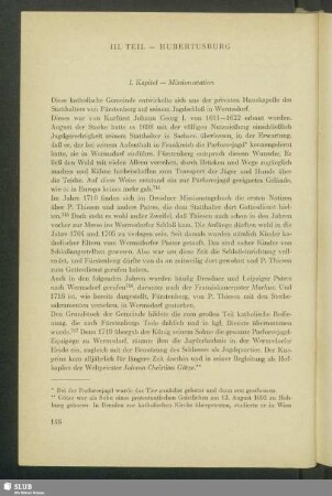 III. Teil - Hubertusburg
