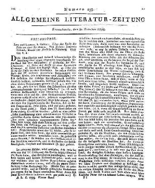 [Klisching, K. F.]: Fritz Wanderers Lebensreise. Berlin: Vieweg 1795