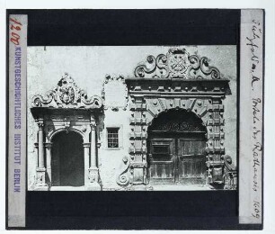Sulzfeld am Main, Rathaus : Portale