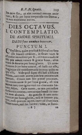 Dies Octavus.