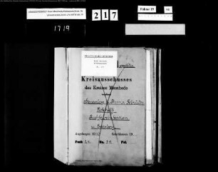 Stauanlage der Firma Gebrüder Eickhoff, Tuchfabrikation zu Eversberg (darin Abschrift 1885)