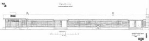 Oberndorf (Neckar): Verwaltungsgebäude - Anbau / Zufahrtsseite Nebengeb. Anbau