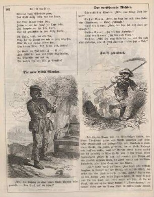 "Die neue Civil-Montur" "Falsch gerechnet"