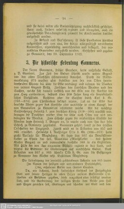 3. Die historische Bedeutung Gommerns