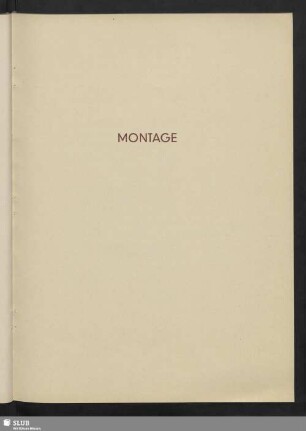Montage