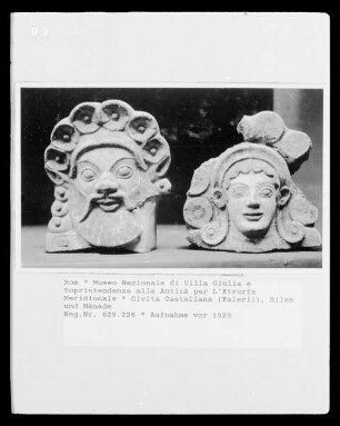Civita Castellana (Falerii), Silen und Mänade