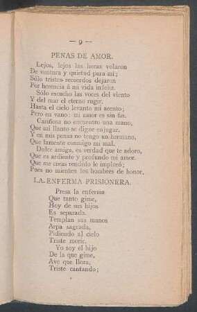 La enferma prisionera.