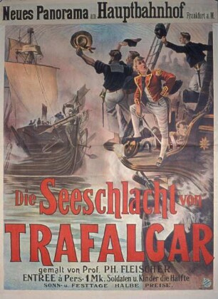 Die Seeschlacht von Trafalgar