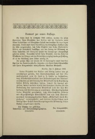 Vorwort zur neuen Auflage.