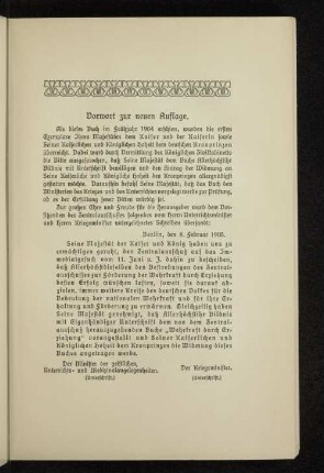 Vorwort zur neuen Auflage.