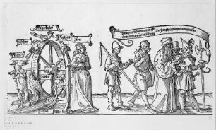 Der Teppich im Schloß MIchelfeld am Rhein : Dürer, A.: Teppich Schloss Michelfeld (Bauer mit Dreschflegel)