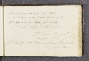 Karl Ludwig Engelbach. – Hamburg, 10.09.1782