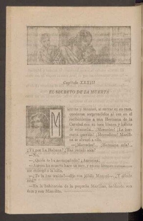 Capítulo XXXIII - El secreto de la muerta