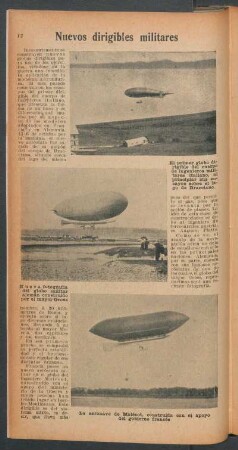 Nuevos dirigibles militares