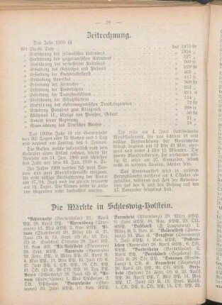 Zeitrechnung.