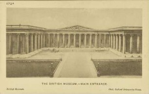 The British Museum. - Main Entrance.
